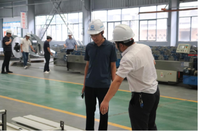 深化合作，共筑未來 新運公司新加坡J150地鐵項目部調研鋼結構制造分公司輕質建筑材料制造